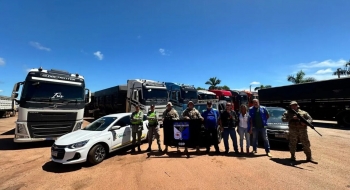 Receita Estadual apreende carga irregular de 528 toneladas de milho